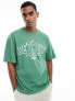 Фото #3 товара Jack & Jones oversized detroit print t-shirt in green