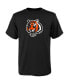 ფოტო #1 პროდუქტის Big Boys Black Cincinnati Bengals Primary Logo T-shirt