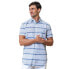 Men's Short Sleeve Linen Button Down Shirt