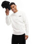 Фото #1 товара Superdry luxury sport loose fit crew neck sweat shirt in Nordic Bone