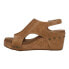 Фото #3 товара Corkys Carley Studded Wedge Womens Brown Casual Sandals 30-5316-CASM