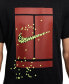 ფოტო #6 პროდუქტის Men's Relaxed Fit Short Sleeve Graphic Tennis T-Shirt