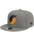 Фото #3 товара Men's Gray Portland Trail Blazers Color Pack 9FIFTY Snapback Hat