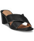 ფოტო #1 პროდუქტის Women's Freddi Slip-On Crisscross Mid Dress Sandals