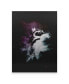 Фото #1 товара Philippe Hugonnard Wild Explosion Collection - the Penguin Floating Brushed Aluminum Art - 21" x 25"