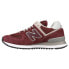 Фото #3 товара New Balance 574 Lace Up Womens Size 5.5 B Sneakers Casual Shoes WL574EVM