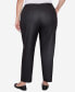 ფოტო #2 პროდუქტის Plus Size Rue Rivoli Faux Leather Flat Elastic Waist Short Length Pant