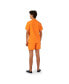 ფოტო #2 პროდუქტის Big Boys Matching Shirt and Shorts, 2 Piece Set