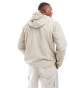 Hollister all weather hooded anorak in beige