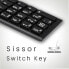 Фото #2 товара Perixx 11091 - USB - Universal - Scissor key switch - 10 million characters - Black - Acrylonitrile butadiene styrene (ABS)