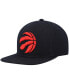 Фото #1 товара Men's Black Toronto Raptors Ground 2.0 Snapback Hat