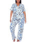 Фото #2 товара Пижама White Mark Tropical Pajama