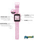 ფოტო #2 პროდუქტის Kid's Pink Blue Gradient Glitter Silicone Strap Touchscreen Smart Watch 42mm with Earbuds Gift Set