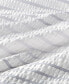 Фото #5 товара Seersucker Ombre Stripe, King Duvet Cover Set, Created For Macy's