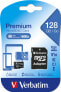 Фото #3 товара Verbatim Premium - 128 GB - MicroSDXC - Class 10 - UHS-I - 45 MB/s - 10 MB/s