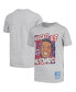 Big Boys Dikembe Mutombo Gray Denver Nuggets Hardwood Classics King of the Court Player T-shirt