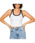 ფოტო #1 პროდუქტის Adult Women Barre Racer Tank Top