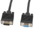 Фото #1 товара LANBERG CA-VGAC-10CC-0018-B+VGA M/F Video cable 1.8 m