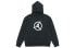 Фото #1 товара Худи Jordan x OFF-WHITE черный с вышивкой логотипа, с утеплителем, с капюшоном, для мужчин - модель DM0060-010