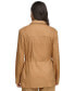ფოტო #2 პროდუქტის Women's Drawstring-Waist Oversized-Pocket Blazer