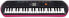 Фото #1 товара Casio SA-78 Mini-Keyboard 44 Tasten, schwarz pink