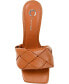 ფოტო #4 პროდუქტის Women's Maysie Woven Square Toe Sandals