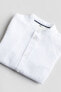 Band-collar Cotton Shirt