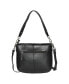 Фото #2 товара Ladies Leather Shoulder and Crossbody Bag