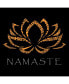 Фото #2 товара Men's Premium Word Art Namaste T-shirt