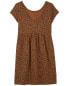 Kid Leopard Jersey Dress 6-6X