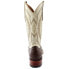 Ferrini Full Quill Ostrich Square Toe Cowboy Mens Size 8 2E Casual Boots 10193-