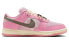 Фото #2 товара Кроссовки Nike Dunk Low LX "Горячий удар и розовая пена"