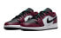 Фото #3 товара Jordan Air Jordan 1 Low SE "Dark Beetroot" 低帮 复古篮球鞋 GS 黑紫色 / Кроссовки Jordan Air Jordan 1 Low SE "Dark Beetroot" GS DM0589-635