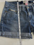 DENIM JEAN SHORTS Women's SIZE 7 Blue Cut New Pure Style Medium Wash NEW