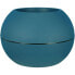 Фото #4 товара RIVIERA GRANIT BOULE runder Blumenkasten - Kunststoff - Durchmesser 40 cm - Blau