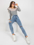 Фото #1 товара Spodnie jeans-NM-SP-H32.12X-niebieski