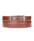 Фото #1 товара Men's Hollowed Masterwork Leather Ratchet Belt