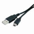 Фото #1 товара Datalogic CAB-413E2 - 2 m - USB A - Mini-USB B - USB 2.0 - Male/Male - Black