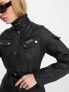 Фото #2 товара Barbour International Polarquilt classic jacket in black