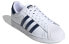Фото #4 товара Кеды adidas Originals Superstar Бело-сине-золотые