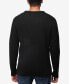 Фото #4 товара Men's Crewneck Mixed Texture Sweater