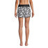 Фото #4 товара Women's 3" Quick Dry Elastic Waist Board Shorts Swim Cover-up Shorts with Panty