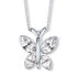 Фото #1 товара Něžný náhrdelník se třpytivým motýlkem 30297.CRY.R