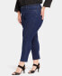 Plus Size Sheri Slim Ankle Jeans