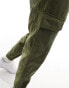 New Look cargo trouser in dark khaki