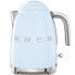 Фото #2 товара Электрический чайник Smeg KLF03PBEU (Pastel Blue) - 1.7 L - 2400 W - Голубой - Пластик - Нержавеющая сталь - Индикатор уровня воды - Защита от перегрева