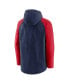 Men's Navy and Red Boston Red Sox Authentic Collection Full-Zip Hoodie Performance Jacket