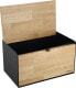 Фото #3 товара klausberg wooden and steel bread box (KB-7386)