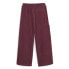 Puma Downtown Corduroy Pants Womens Burgundy Casual Athletic Bottoms 62145722