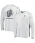 Men's White New Orleans Saints Laces Out Billboard Long Sleeve T-shirt